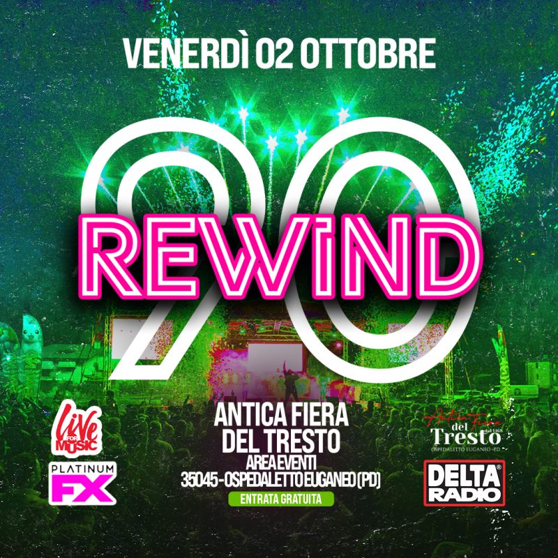 Copertina evento REWIND90 - OSPEDALETTO EUGANEO PD