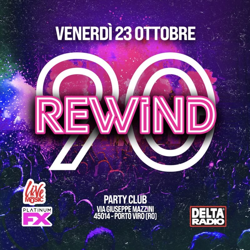 Copertina evento REWIND90 - PARTY CLUB RO