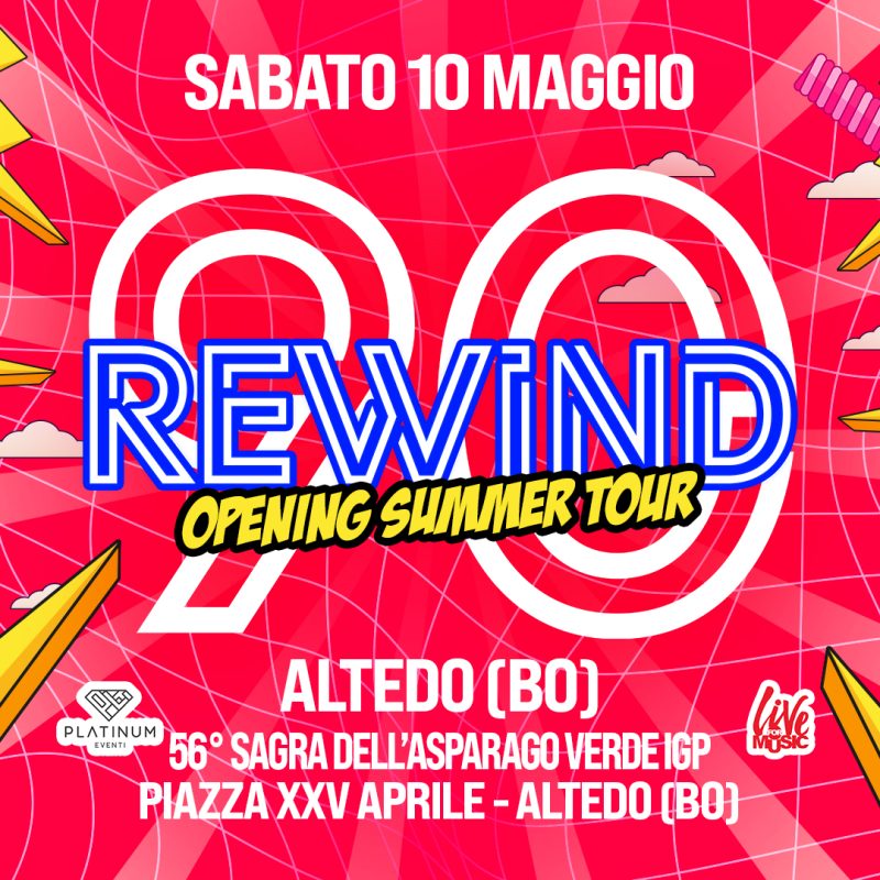 Copertina Evento - Rewind90 - 10 maggio
