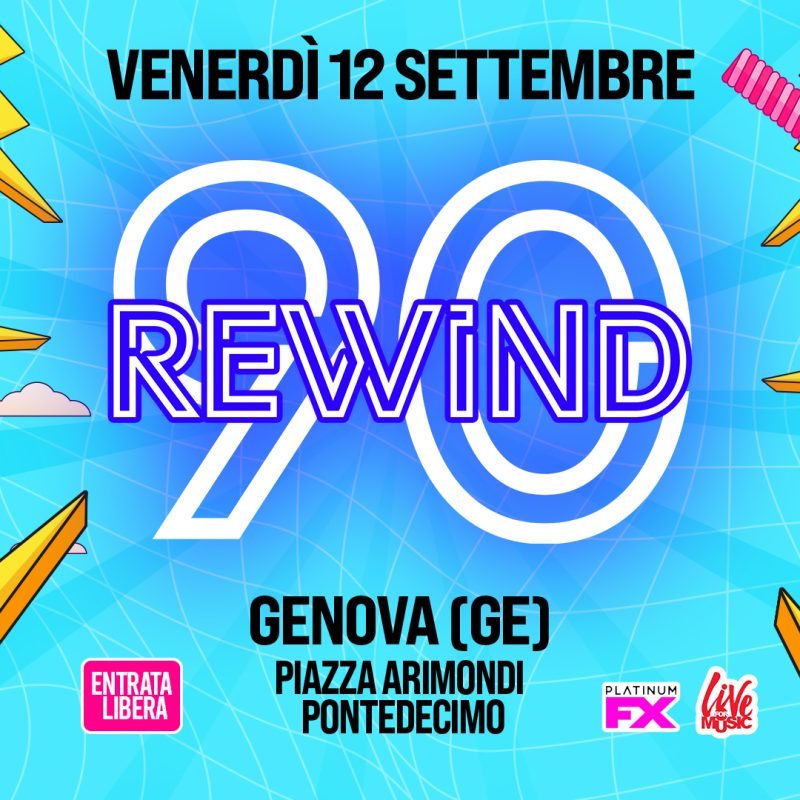 Copertina Evento - Rewind90 - 2025-09-12 - Genova