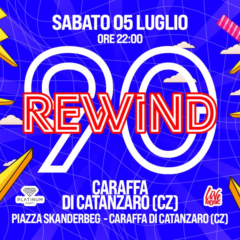 Copertina Evento - Rewind90 - 5 luglio