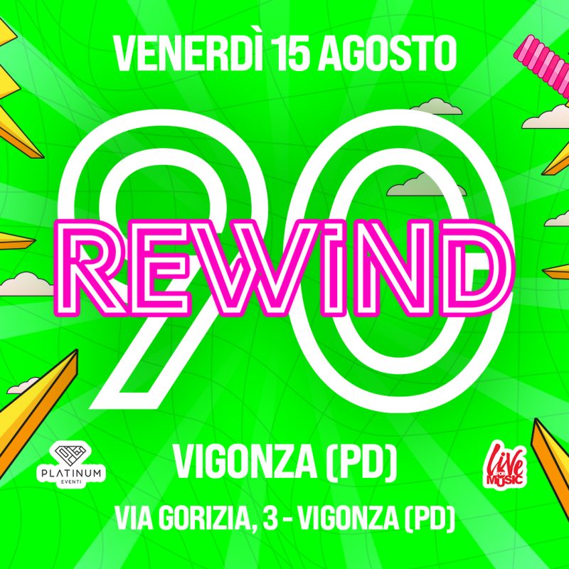 Copertina Evento - Rewind90